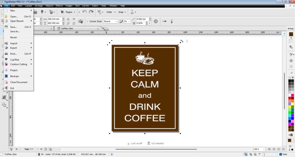 SignMaster V3.5 PRO vinyl design and cutting software