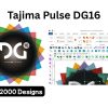 Tajima Pulse DG16 Embroidery Software – Full Version with Lifetime Activation and 222,000 Free Designs