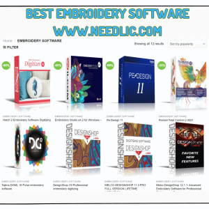 EMBROIDERY SOFTWARE