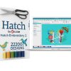Hatch 2 Embroidery Software – Full Version with Lifetime Activation and 222,000 Free Designs