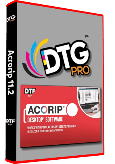 Acrorip 11.2 DTG and DTF RIP software full version for Epson printers