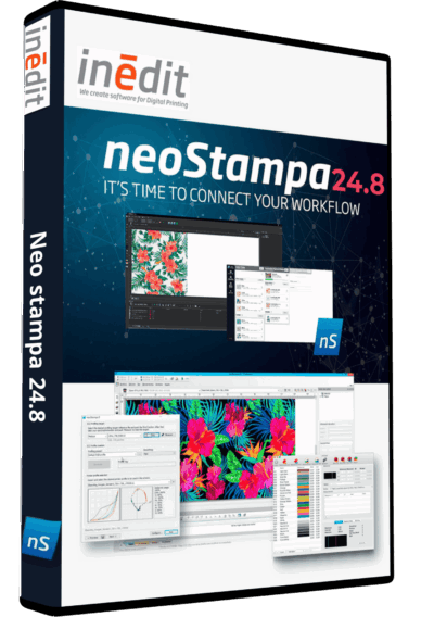 neoStampa 24.8 RIP software for digital textile printing and color management