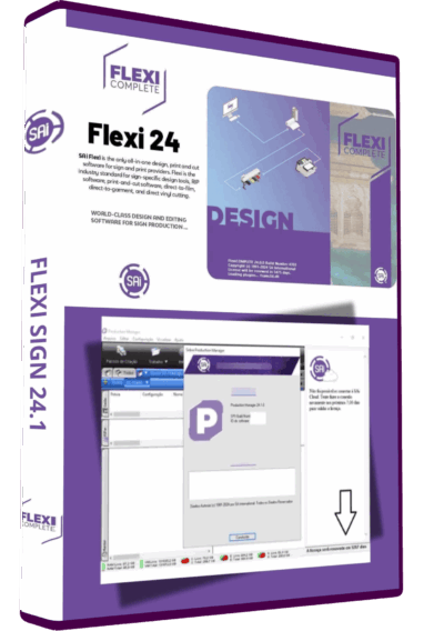 FLEXI 24.1 printing and sign-making software for vinyl cutting and design