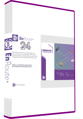 EnRoute 24 CNC software for 2D and 3D routing, engraving, and sign making