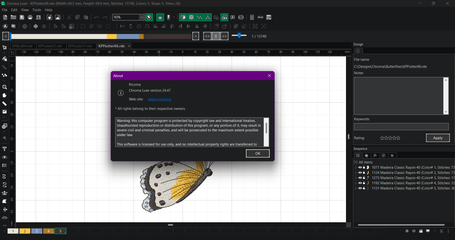 Chroma Lux 24 – Advanced Digitizing Software for Embroidery | Ricoma Chroma Alternative - Image 3