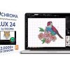 Chroma Lux 24 digitizing software for embroidery