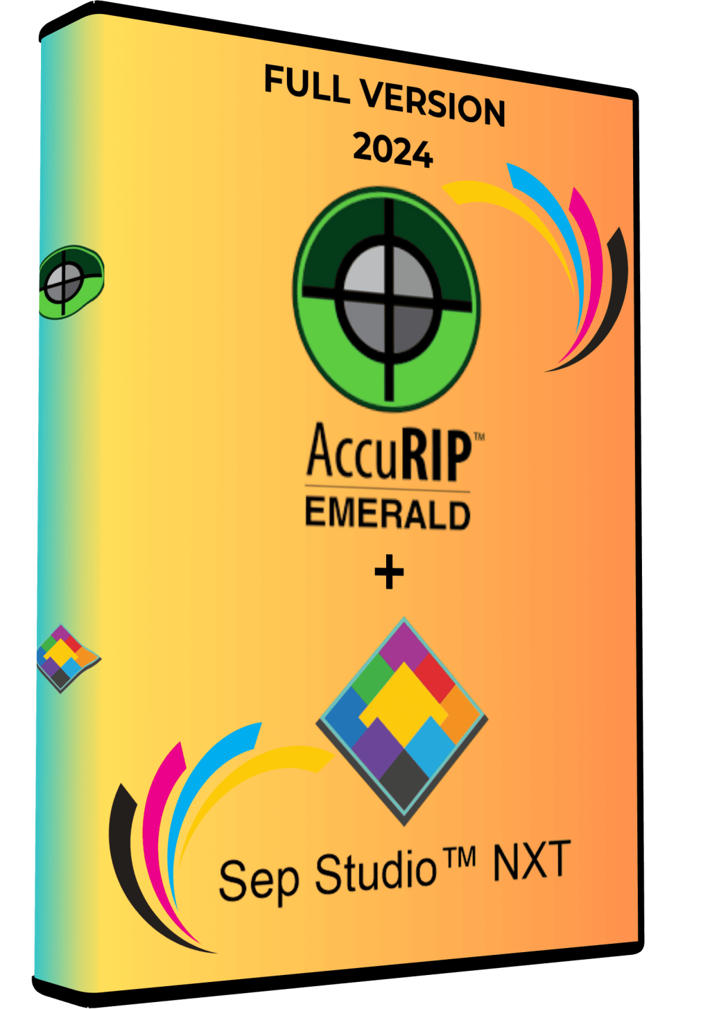ACCURIP Emerald and Sep Studio NXT 2024 software for DTF and screen printing color separation
