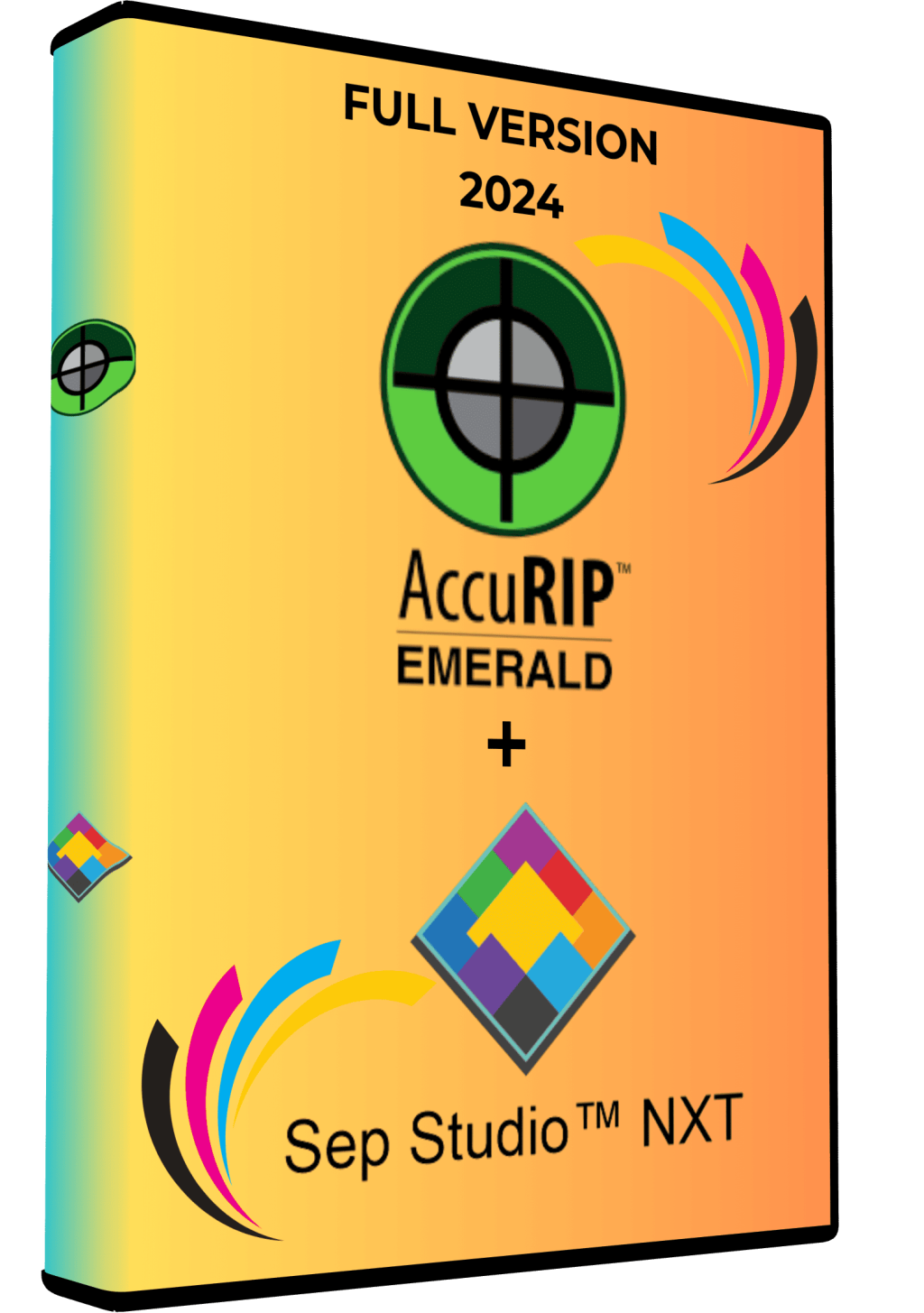 ACCURIP Emerald and Sep Studio NXT 2024 software for DTF and screen printing color separation