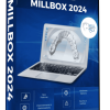 Milbox Dental 3D printing software interface
