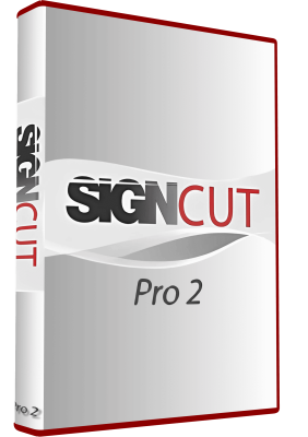 SignCut Pro 2 vinyl cutting software box cover