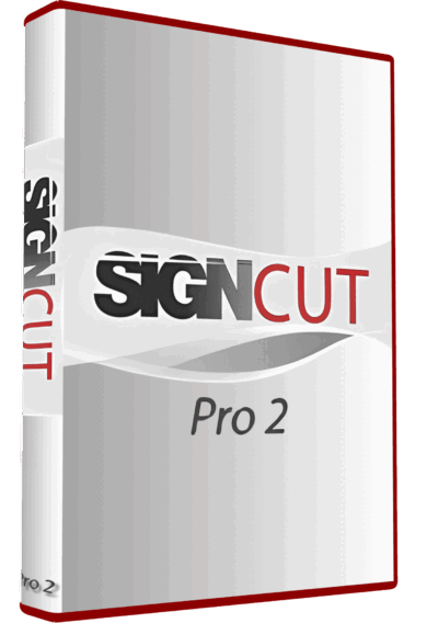 SignCut Pro 2 vinyl cutting software box cover