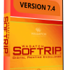 Wasatch SoftRIP 7.4 software box for RIP and color printing control