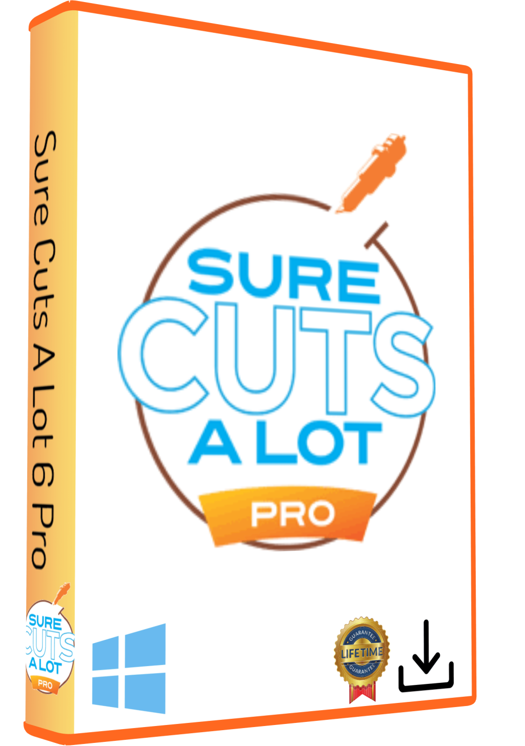 Sure Cuts A Lot Pro vinyl cutting and design software interface