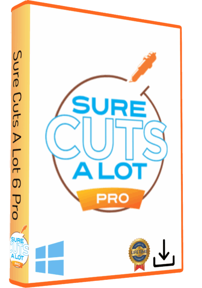 Sure Cuts A Lot Pro vinyl cutting and design software interface