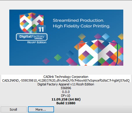 DigitalFactory Apparel v11, DigitalFactory Ricoh Edition, Ricoh DTG RIP, Ricoh DTG Software, Garment Printing Software, White Ink RIP, DTG Printing, Apparel Printing, CADlink Digital Factory, Fiery Digital Factory